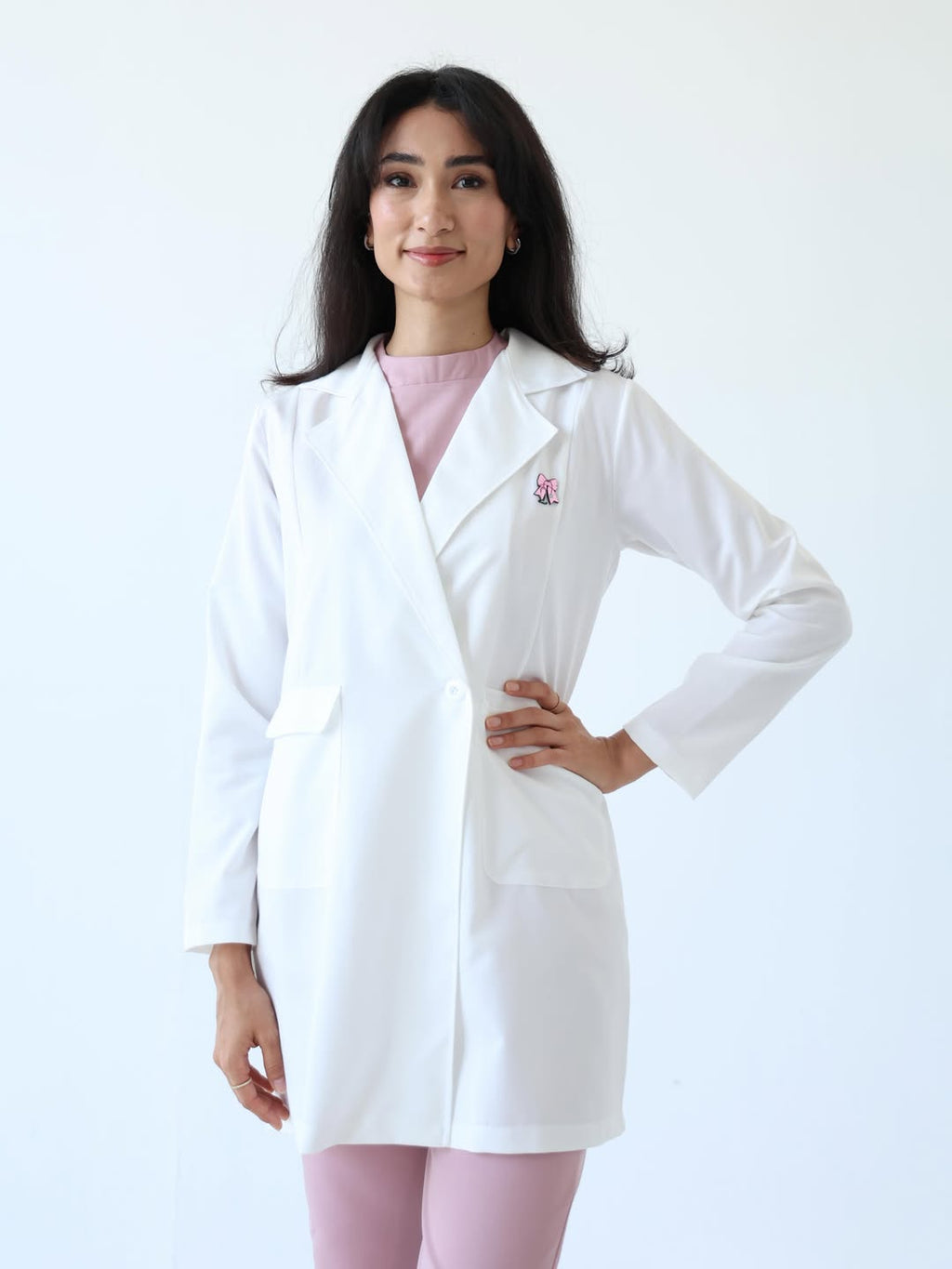 The classic lab coat
