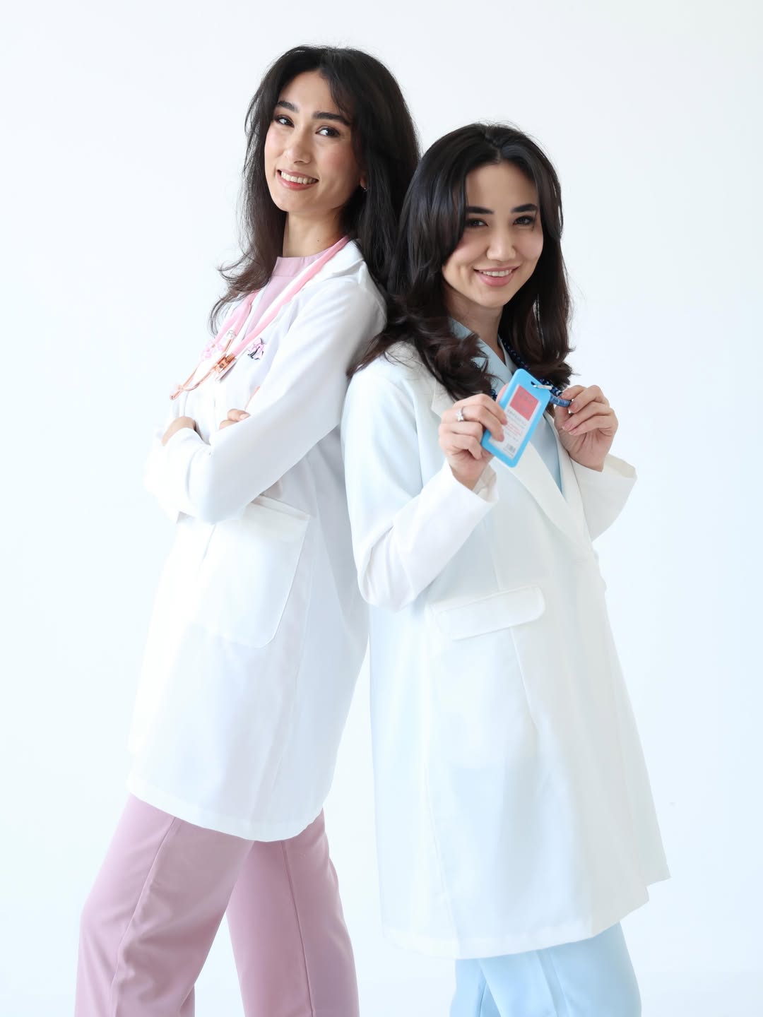 The classic lab coat