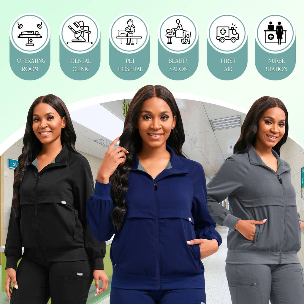 Unisex Scrub Jacket