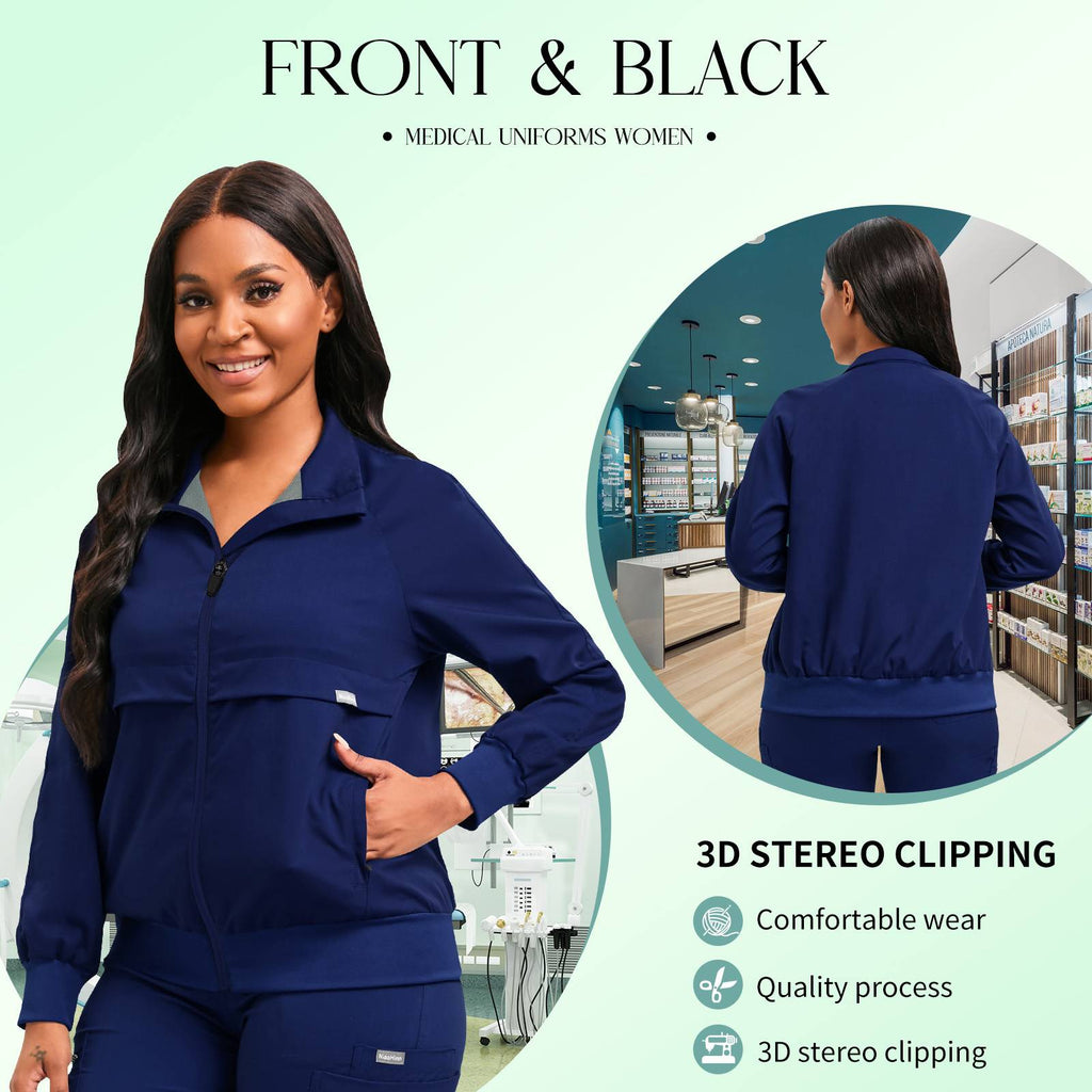 Unisex Scrub Jacket